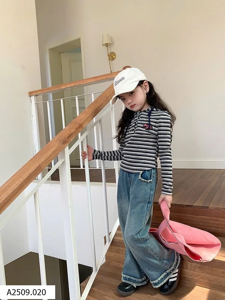 QUẦN JEAN SUÔNG AMBB BG Giá sỉ 152K