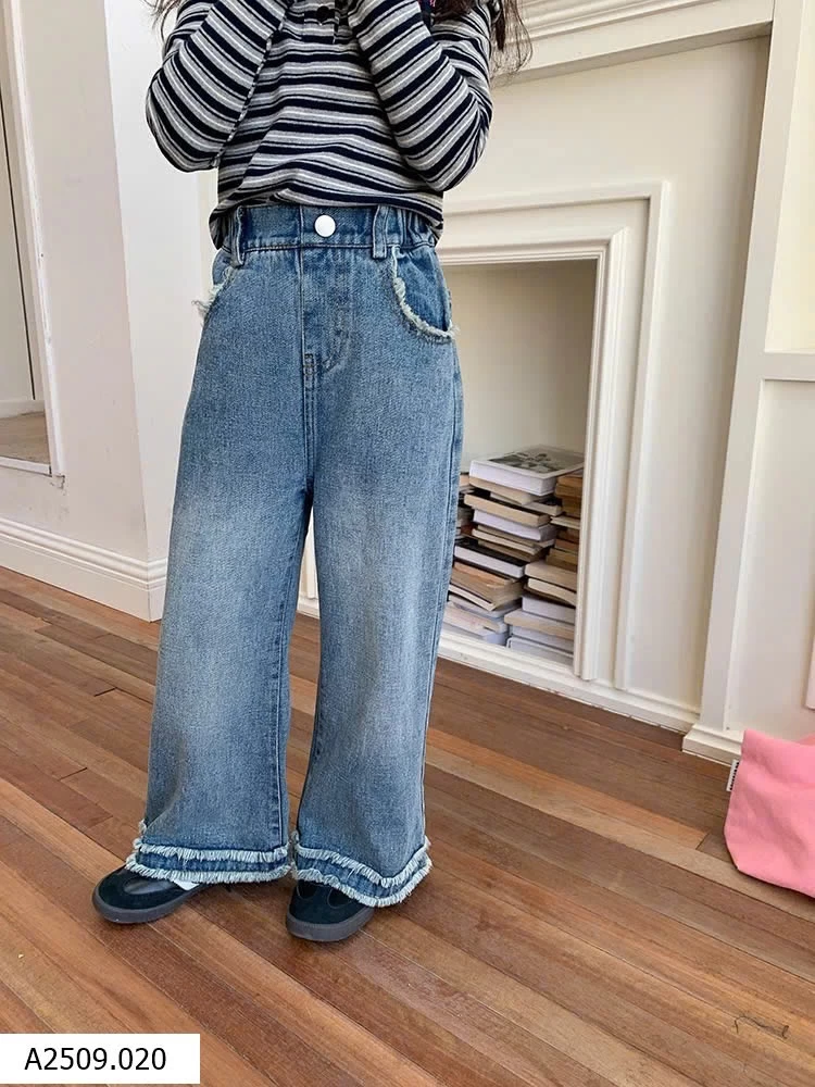 QUẦN JEAN SUÔNG AMBB BG Giá sỉ 152K