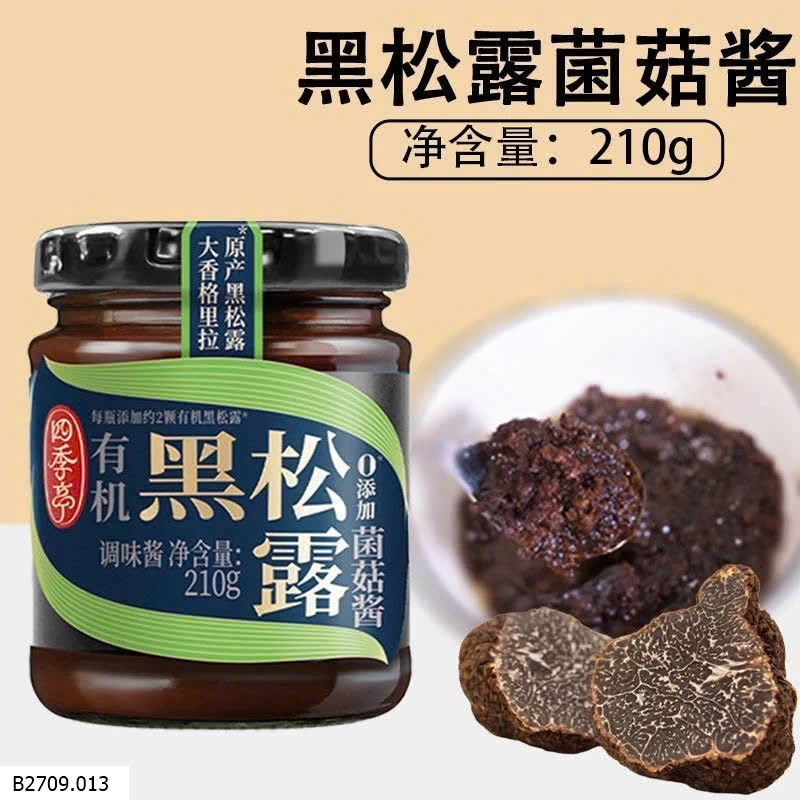 Nước sốt nấm hữu cơ vị nấm Truffle đen Hải Thiên   Giá sỉ 106k
