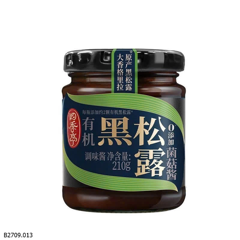 Nước sốt nấm hữu cơ vị nấm Truffle đen Hải Thiên   Giá sỉ 106k