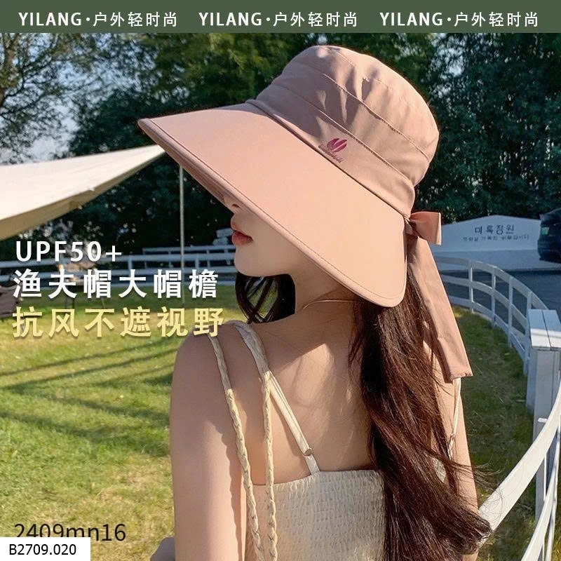 MŨ CHỐNG NẮNG VÀNH RỘNG BASIC CHO NỮ  Giá sỉ 80k