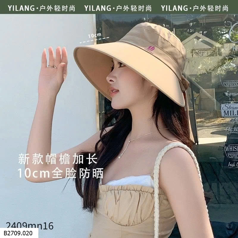 MŨ CHỐNG NẮNG VÀNH RỘNG BASIC CHO NỮ  Giá sỉ 80k