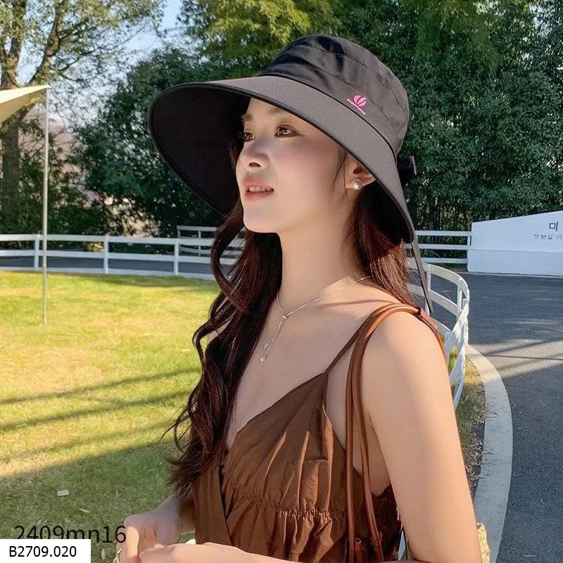 MŨ CHỐNG NẮNG VÀNH RỘNG BASIC CHO NỮ  Giá sỉ 80k