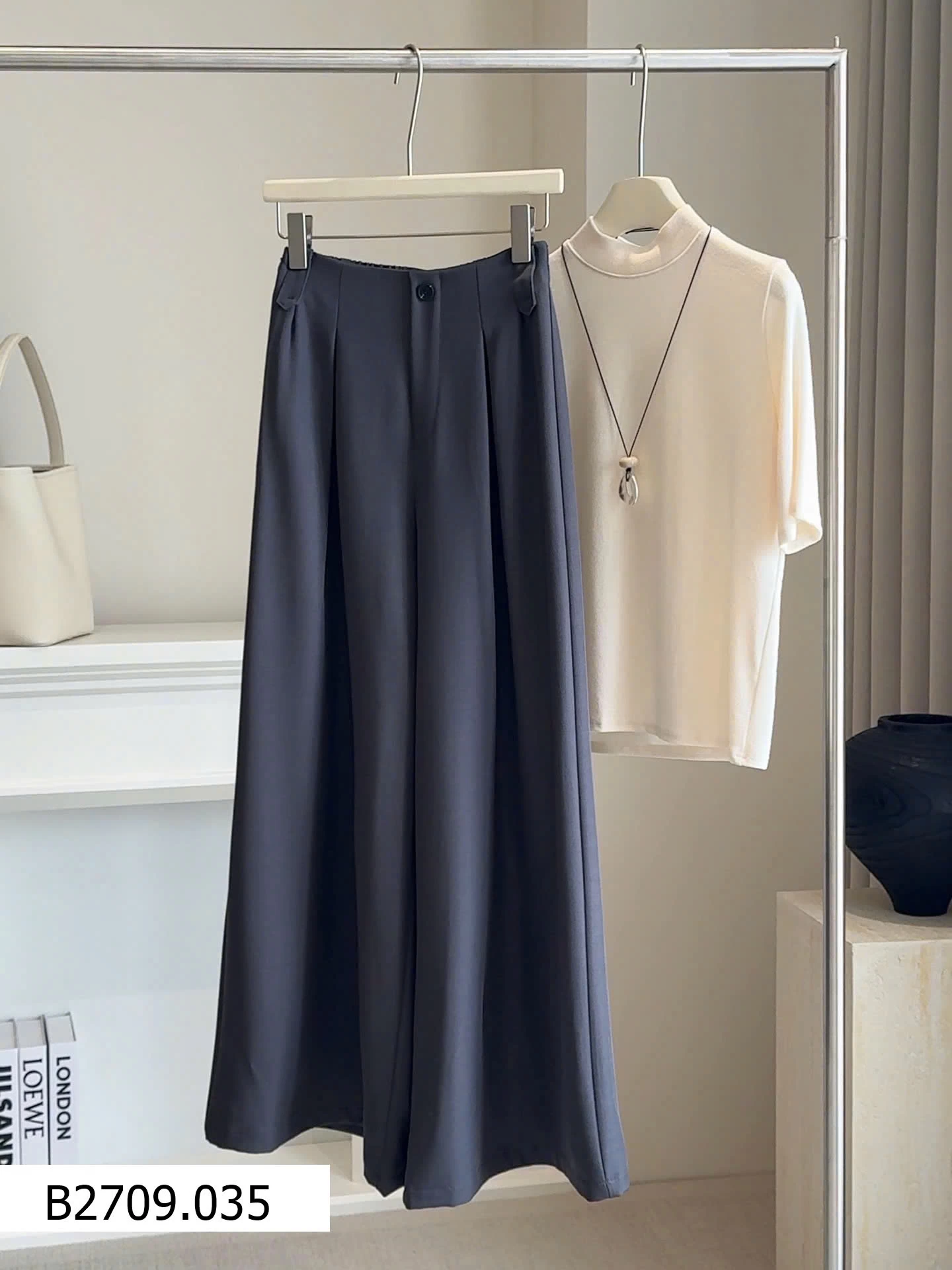 QUẦN ỐNG RỘNG ĐỨNG   Giá sỉ 235k