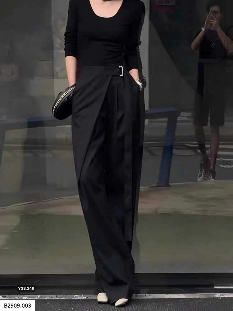 Quần ống suông đơn giản KASLEAD   Giá sỉ 240k