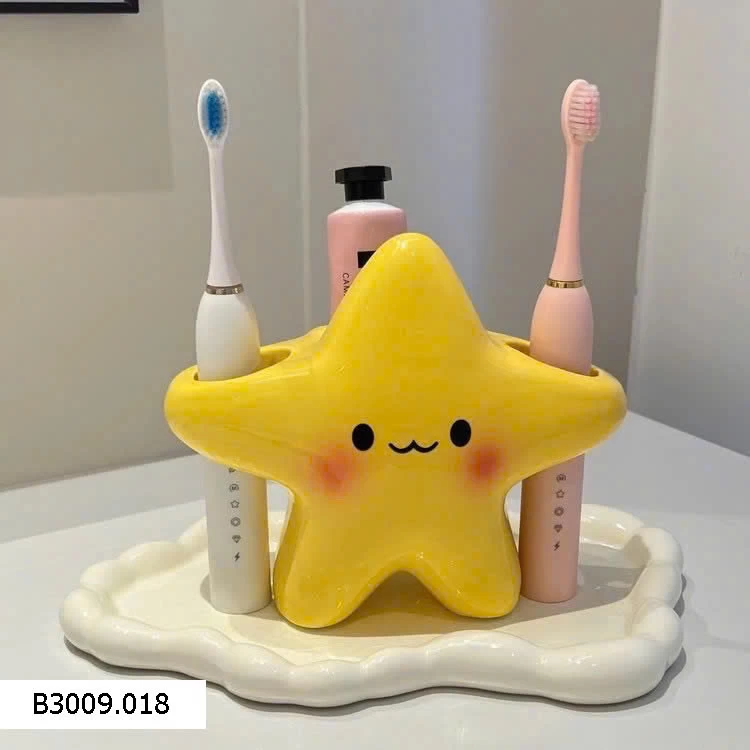 KỆ ĐỰNG BÀI CHẢI HÌNH NGÔI SAO    Giá sỉ 130k