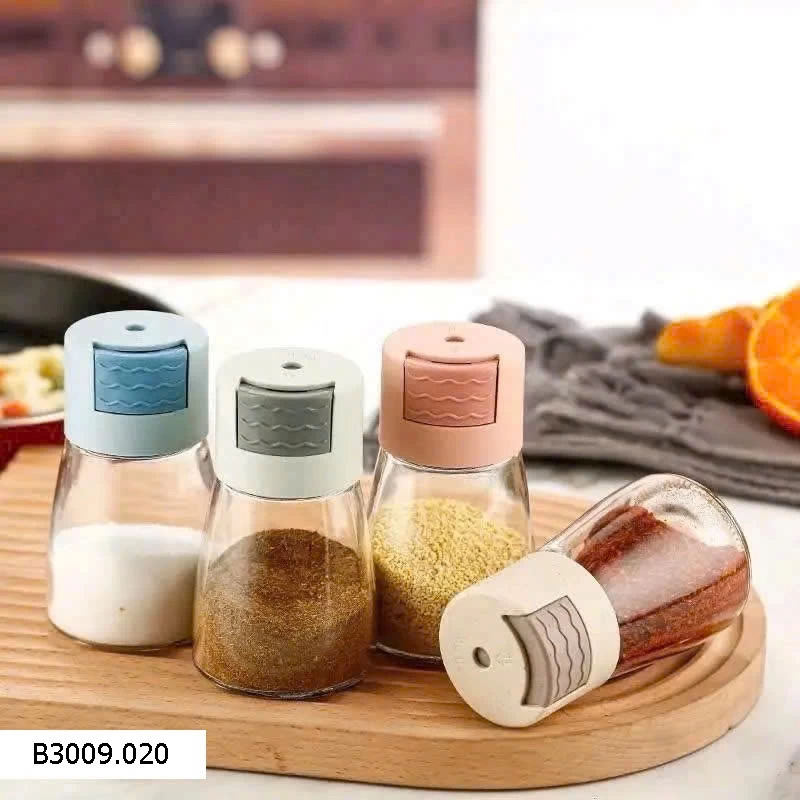 Hũ đựng gia vị thủy tinh thông minh 200ml   Giá sỉ 50k/set 4 hũ