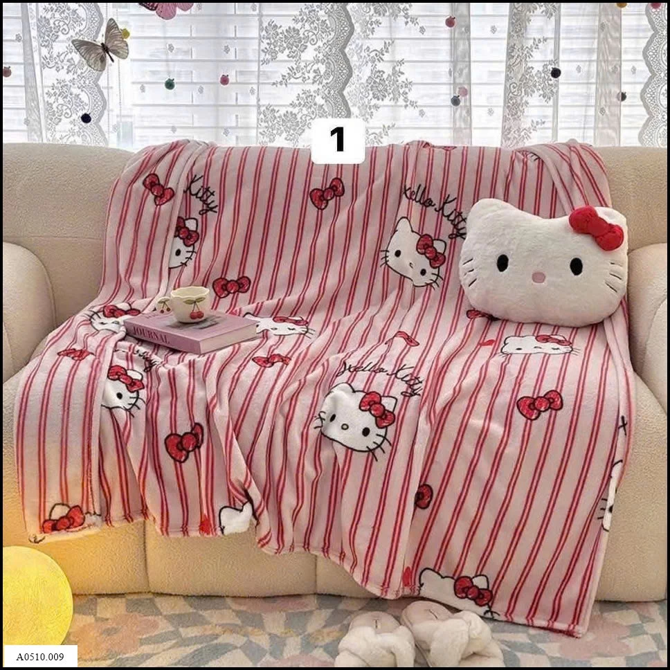 CHĂN HOẠT HÌNH NHUNG SỮA CHO BÉ  Giá sỉ 125k