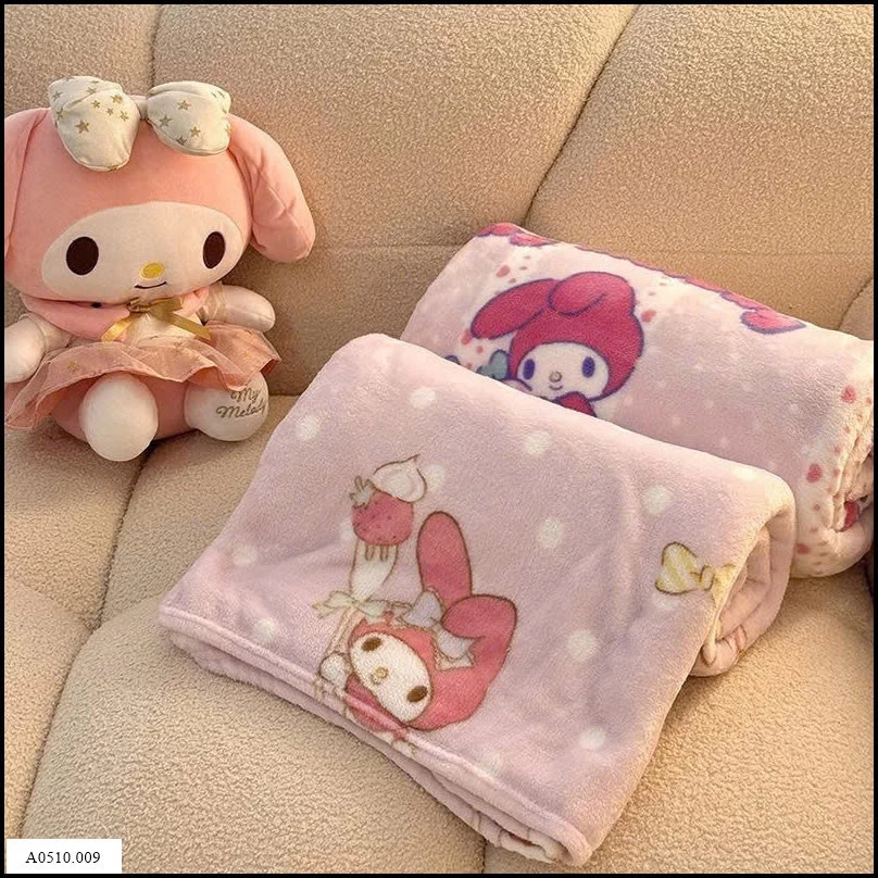 CHĂN HOẠT HÌNH NHUNG SỮA CHO BÉ  Giá sỉ 125k