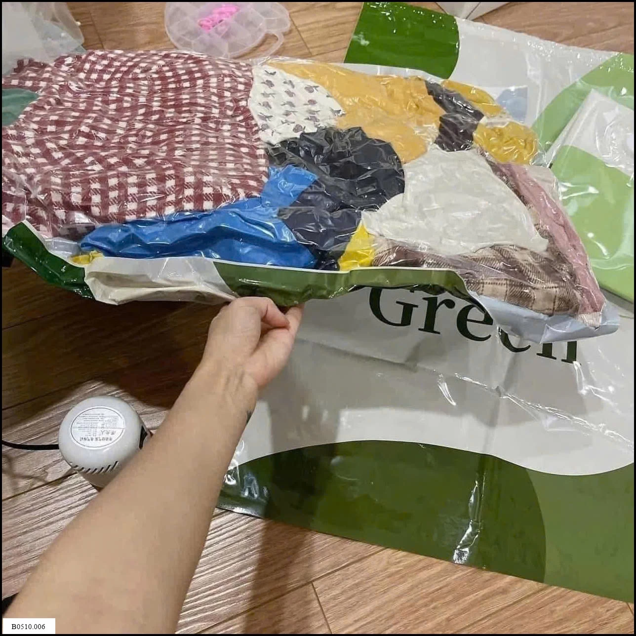 SET 6 TÚI HÚT CHÂN KHÔNG KÈM BƠM  Giá sỉ 143k/sét 6 túi + bơm điện