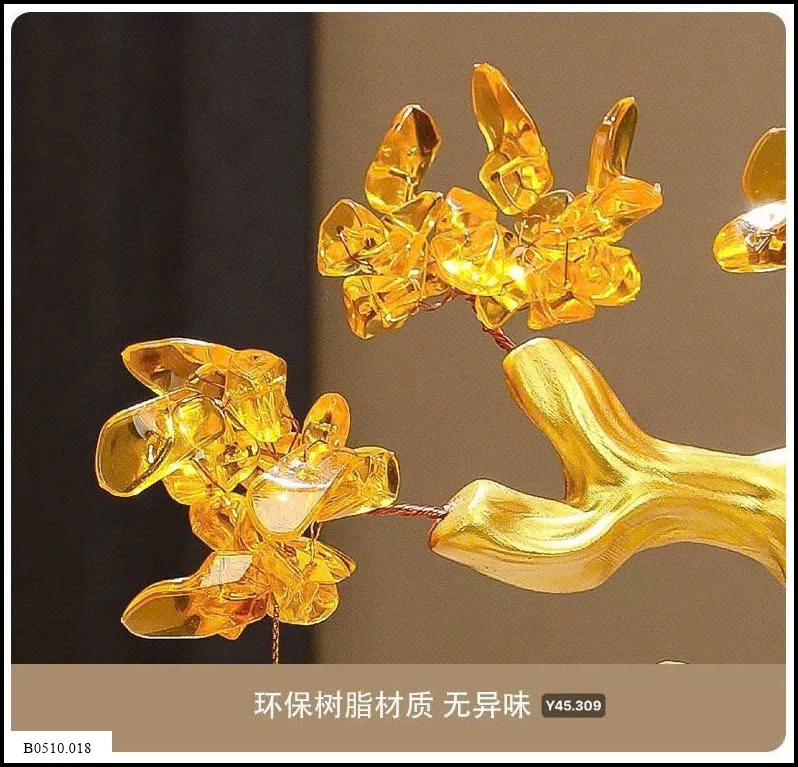 Mèo thần tài + cây vàng  Giá sỉ 450k