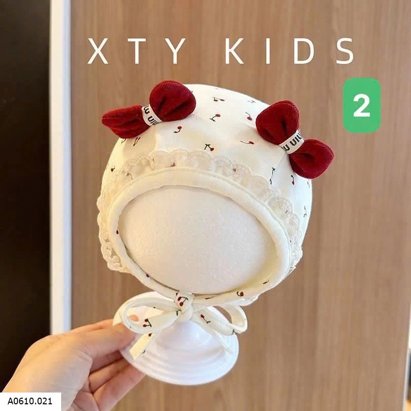 MŨ HỌA TIẾT CUTE CHO BÉ  Giá sỉ 41k
