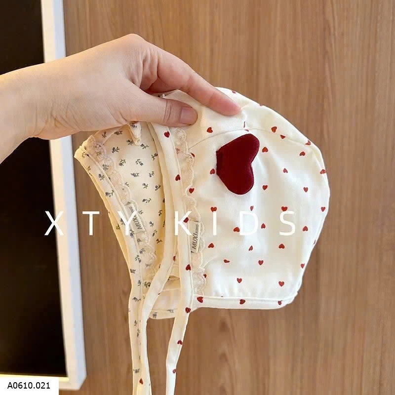 MŨ HỌA TIẾT CUTE CHO BÉ  Giá sỉ 41k