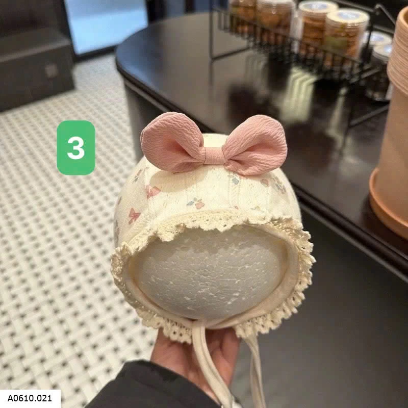 MŨ HỌA TIẾT CUTE CHO BÉ  Giá sỉ 41k