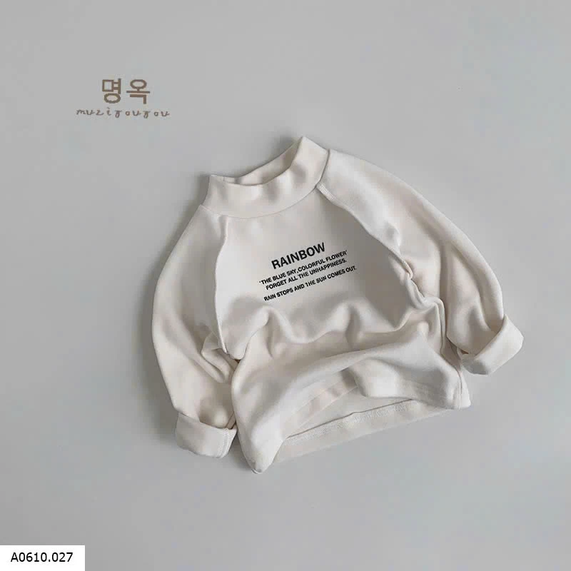 ÁO NỈ GIỮ NHIỆT RAINBOW   Giá sỉ 117k