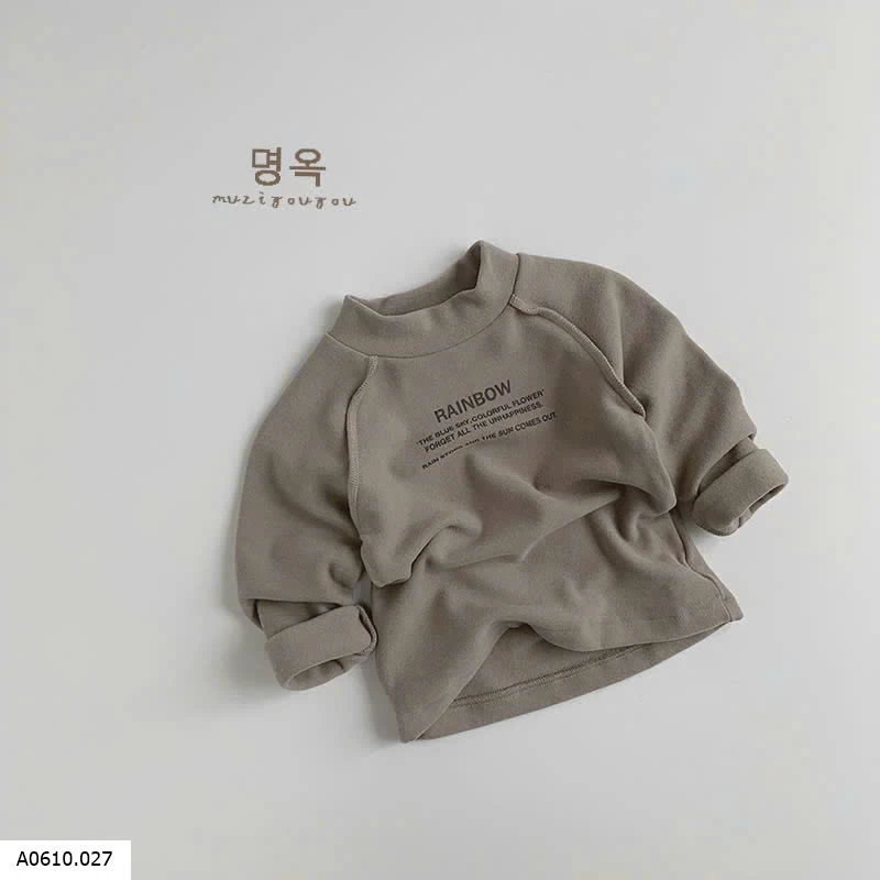 ÁO NỈ GIỮ NHIỆT RAINBOW   Giá sỉ 117k