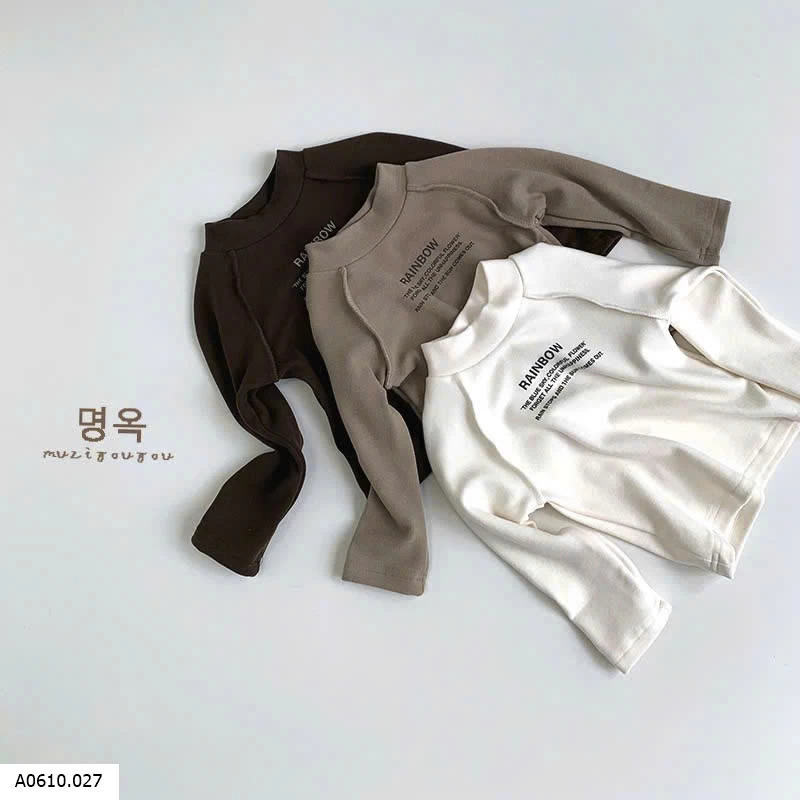 ÁO NỈ GIỮ NHIỆT RAINBOW   Giá sỉ 117k