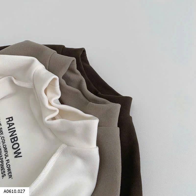 ÁO NỈ GIỮ NHIỆT RAINBOW   Giá sỉ 117k