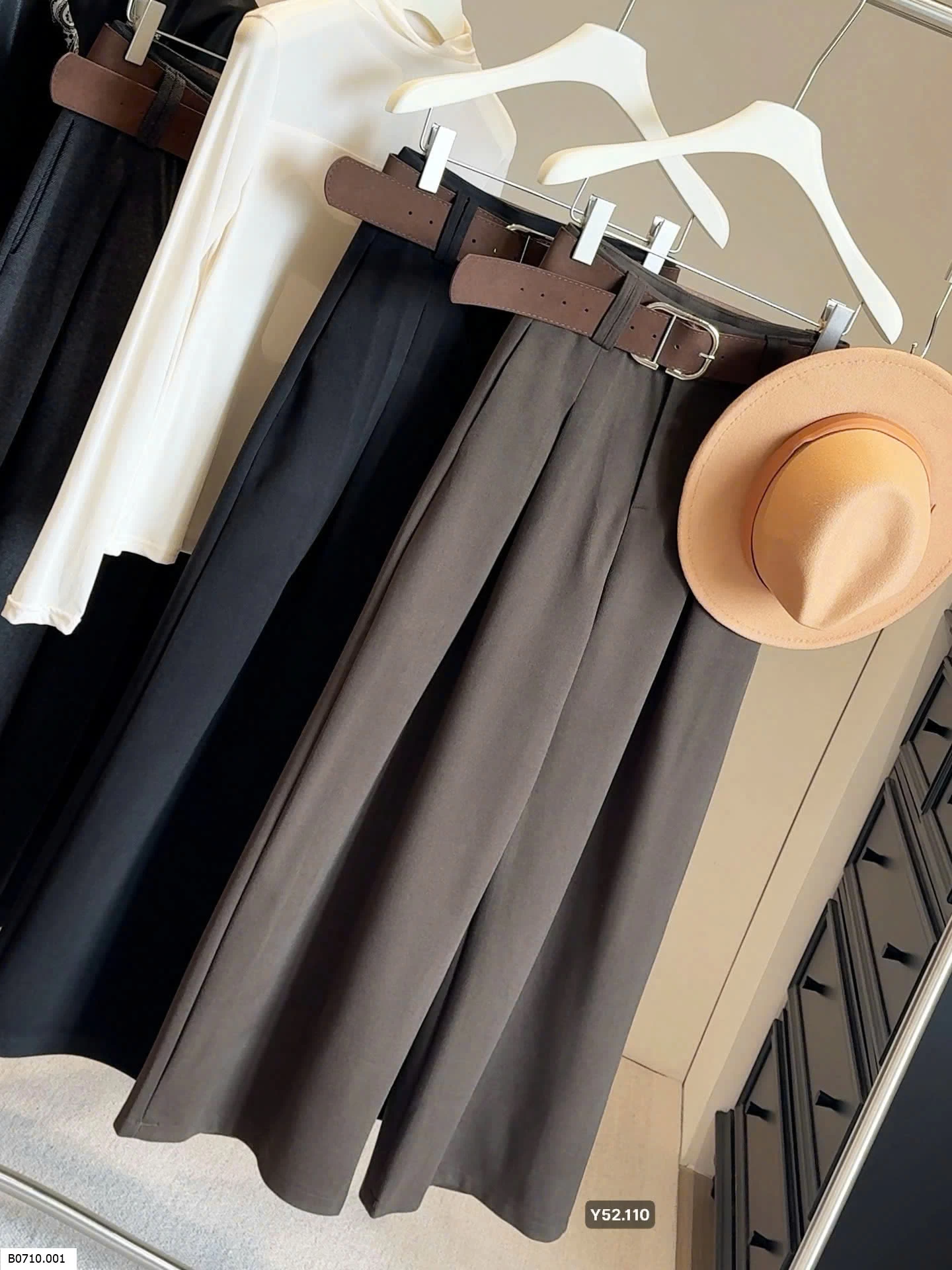 QUẦN CẠP ỐNG RỘNG NỮ  Giá sỉ 260k