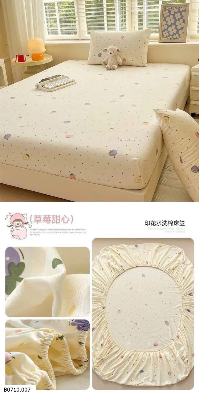 SET Ga giường chất  Cotton Hàn Cao cấp   Giá sỉ 1m5 x 2m    150k  1m8 x 2m   160k  2m  x 2m2   175k
