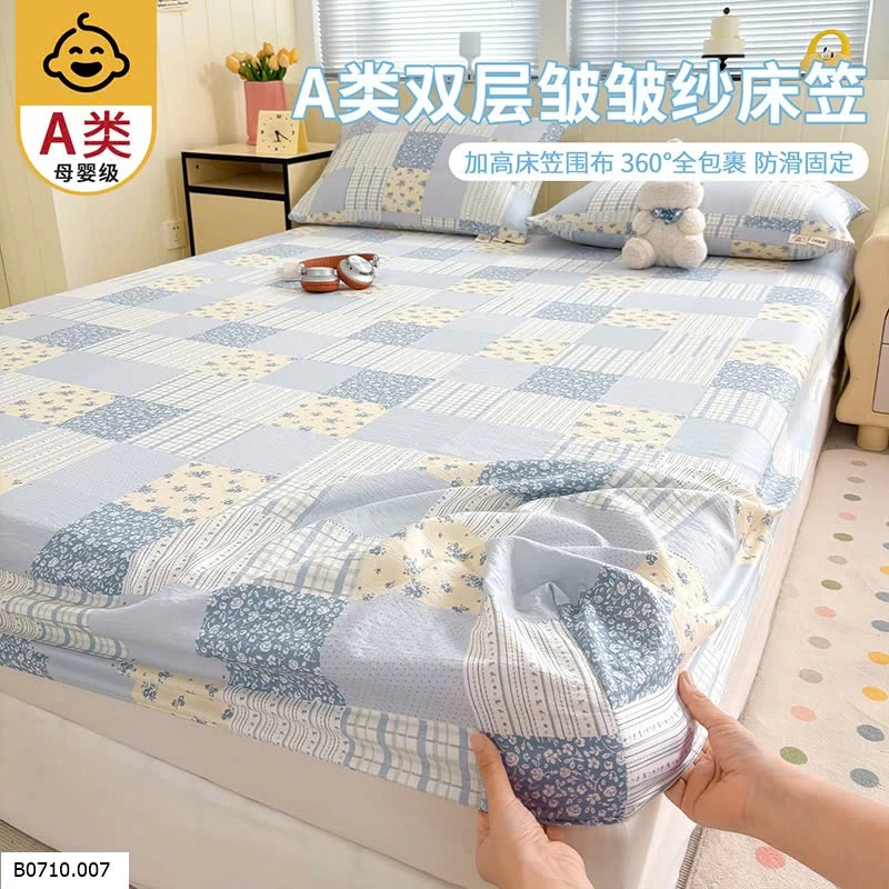 SET Ga giường chất  Cotton Hàn Cao cấp   Giá sỉ 1m5 x 2m    150k  1m8 x 2m   160k  2m  x 2m2   175k