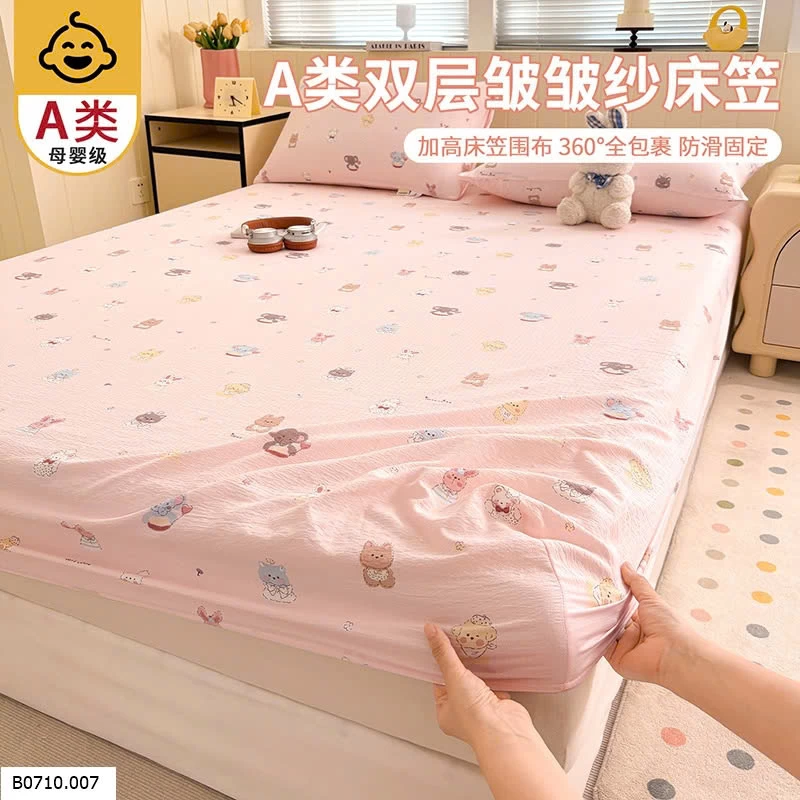 SET Ga giường chất  Cotton Hàn Cao cấp   Giá sỉ 1m5 x 2m    150k  1m8 x 2m   160k  2m  x 2m2   175k