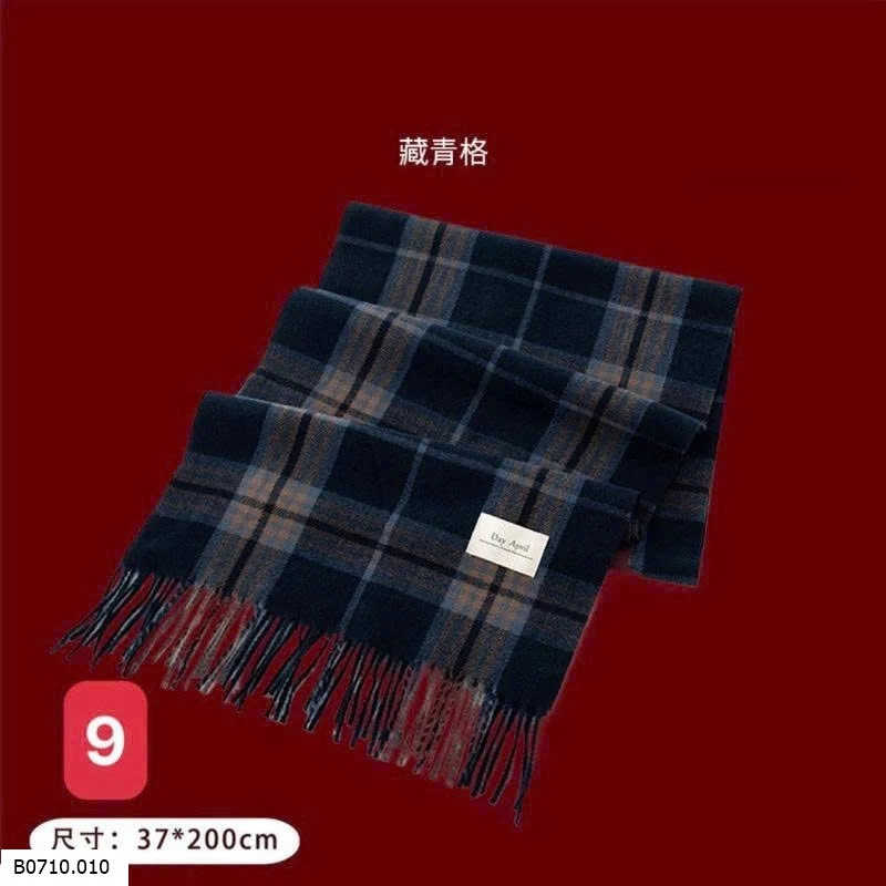 KHĂN CHOÀNG KẺ CARO Cashmere   Giá sỉ 80k