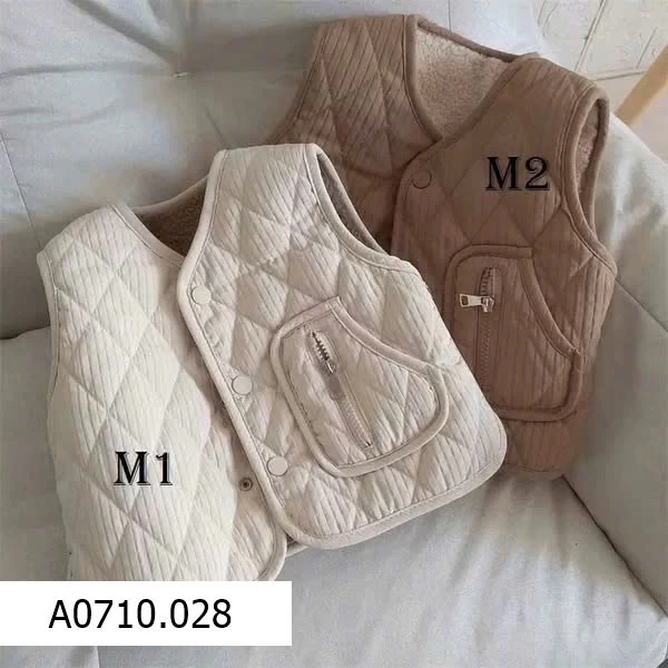 ÁO KHOÁC GILE LÔNG CHO BÉ   Giá sỉ 100k