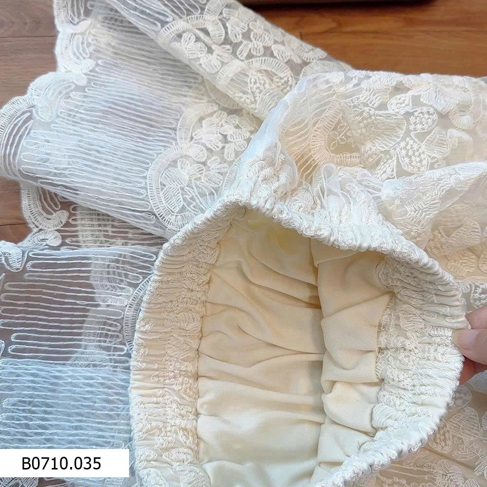 VÁY REN THÊU KIỂU HÀN ANNA   Giá sỉ 175k