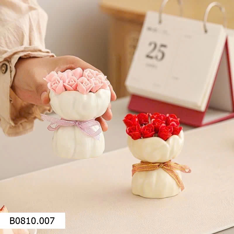 SET NĨA ĂN HOA QUẢ HÌNH BÓ HOA   Giá sỉ 105k/set