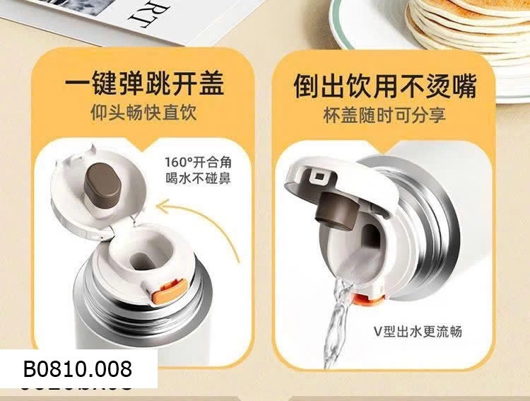 Bình giữ nhiệt nóng lạnh nhỏ gọn Xtep 500ml   Giá sỉ 135k