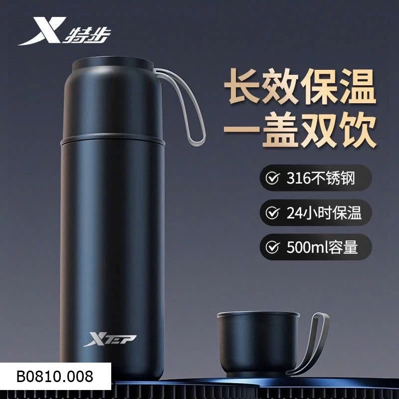 Bình giữ nhiệt nóng lạnh nhỏ gọn Xtep 500ml   Giá sỉ 135k