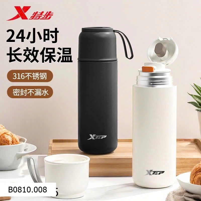 Bình giữ nhiệt nóng lạnh nhỏ gọn Xtep 500ml   Giá sỉ 135k
