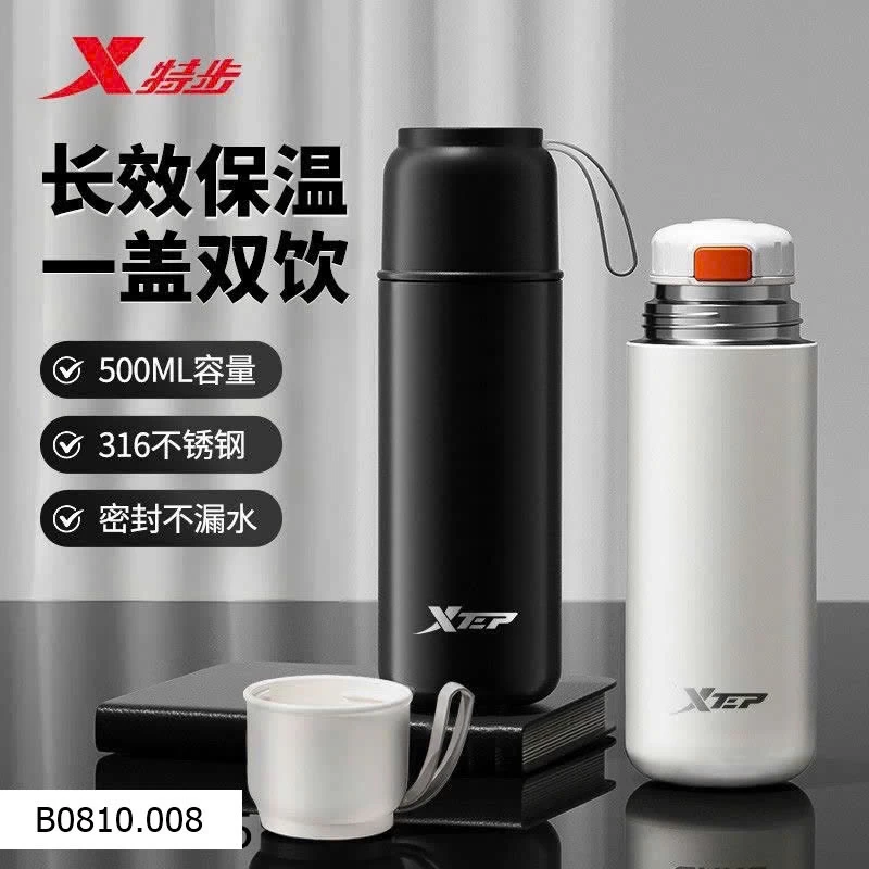Bình giữ nhiệt nóng lạnh nhỏ gọn Xtep 500ml   Giá sỉ 135k