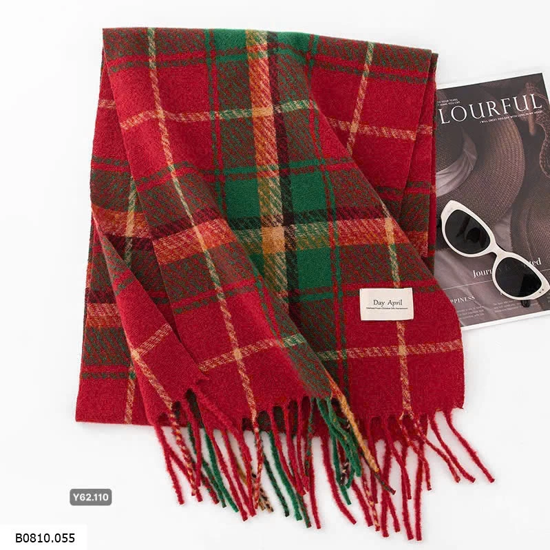 KHĂN CHOÀNG KẺ CARO   Giá sỉ 75k