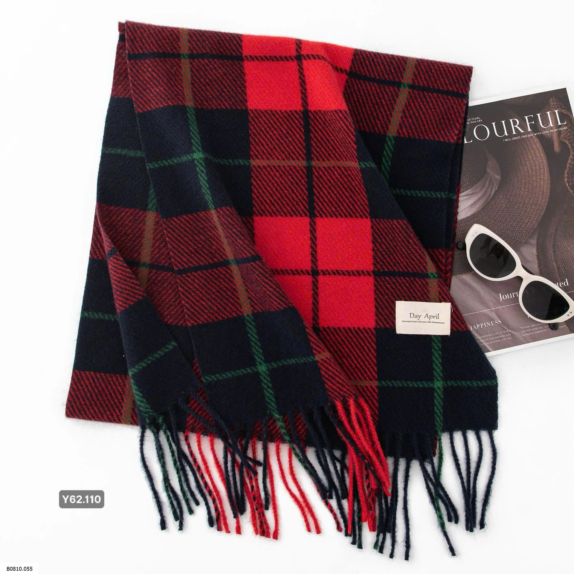 KHĂN CHOÀNG KẺ CARO   Giá sỉ 75k