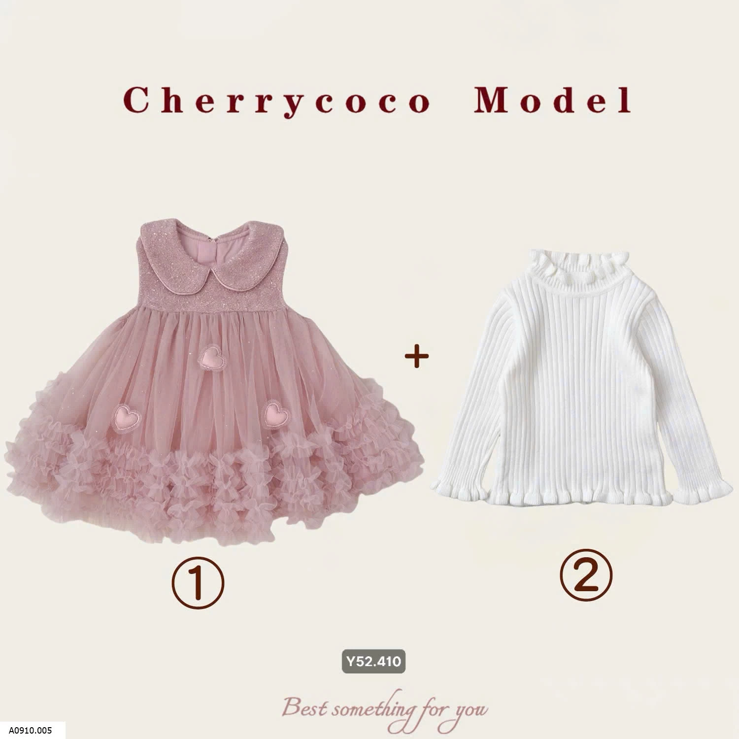 SET VÁY CÔNG CHÚA CHERRYCOCO  Giá sỉ 315k