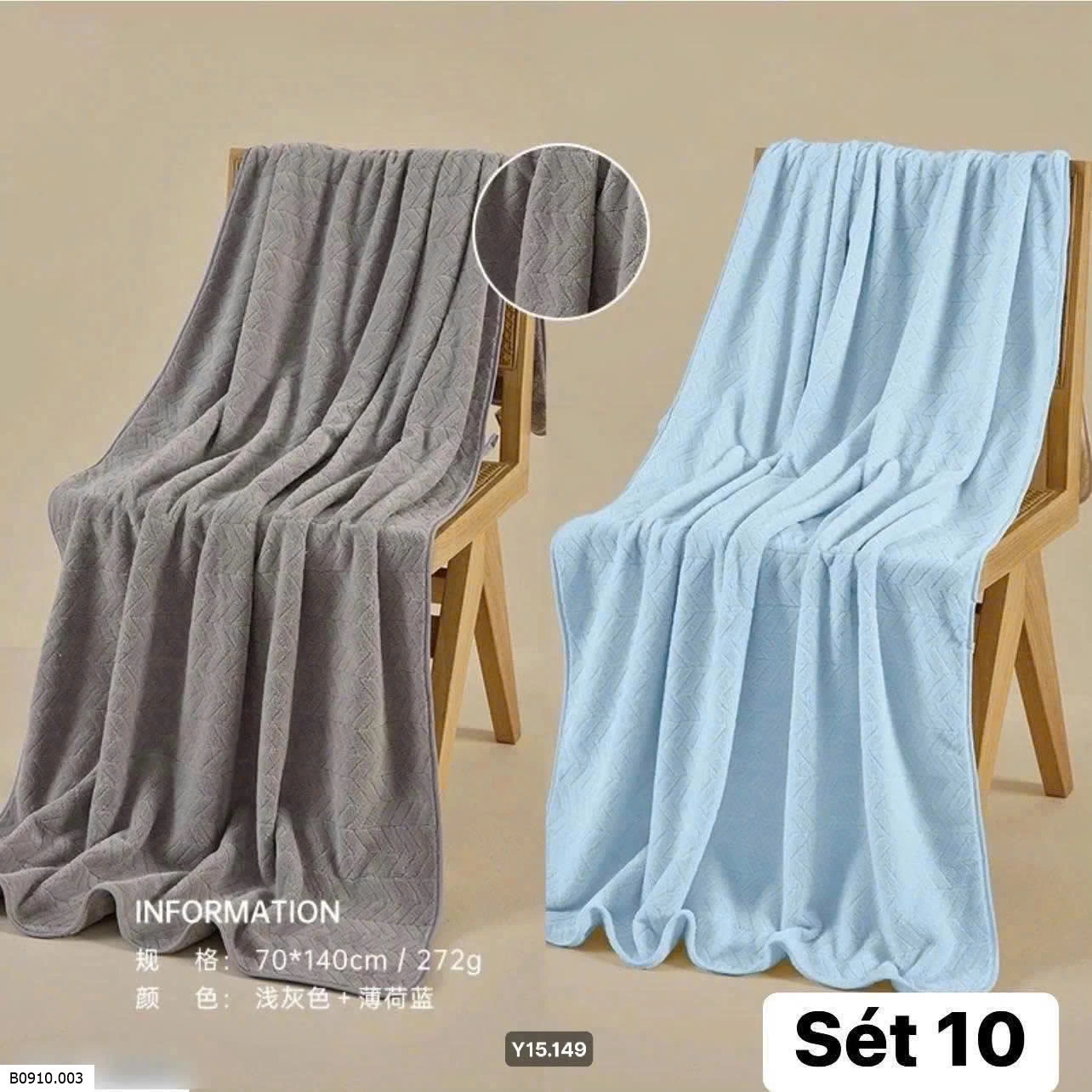 KHĂN TĂM SANLI   Giá sỉ 140k/set