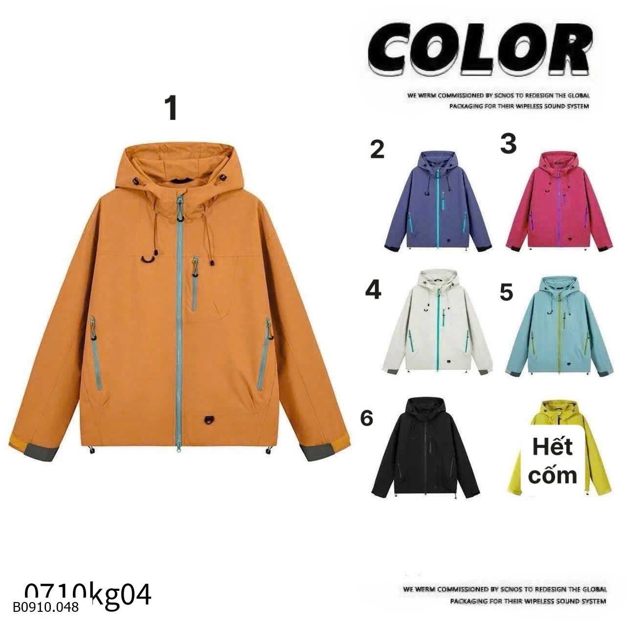 ÁO KHOÁC GIÓ DÀY DẶN 2 LỚP  Giá sỉ 155k