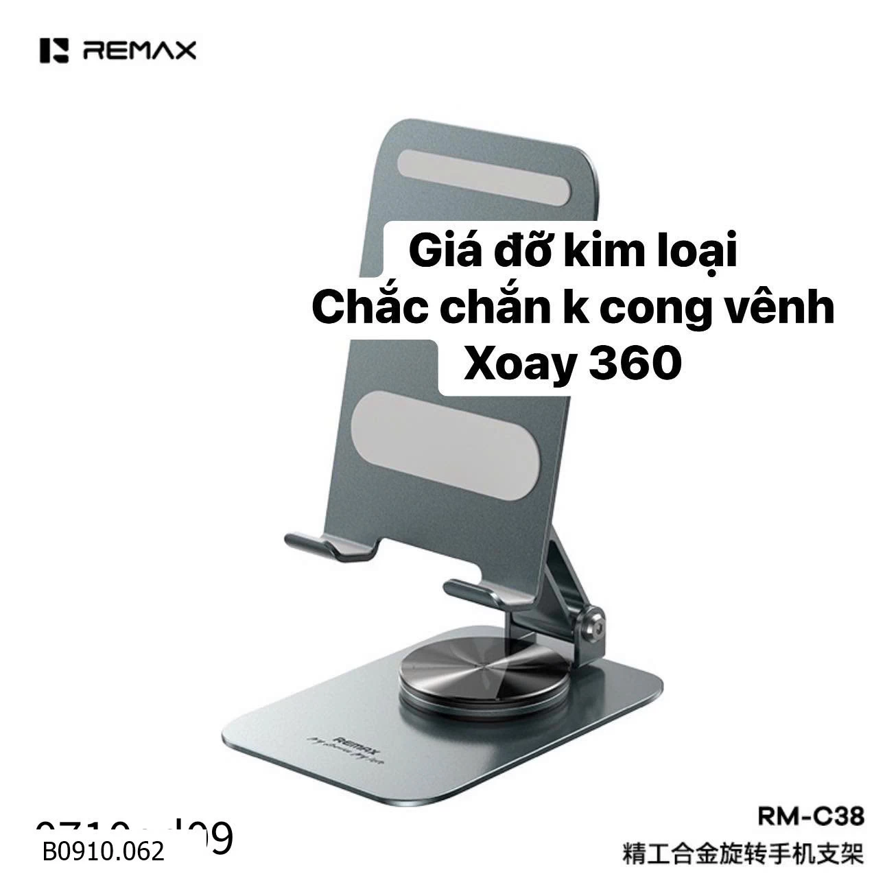 GIÁ ĐỠ ĐIỆN THOẠI/ MÁY TÍNH BẢNG REMAX RM-C38   Giá sỉ 85k