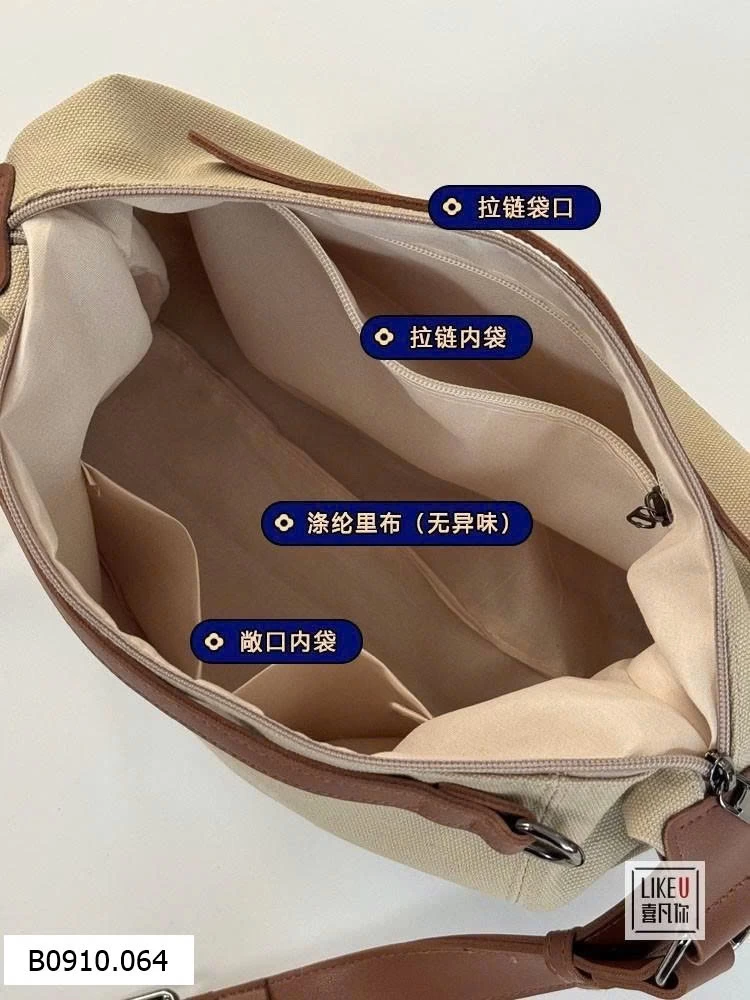 TÚI TOTE ĐƠN GIẢN THỜI TRANG CÓ TAY CẦM   Giá sỉ 125k