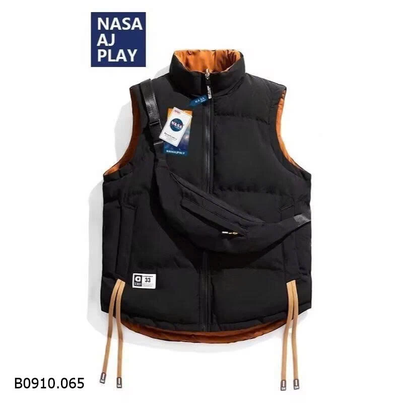 ÁO GILE PHAO 2 MẶT UNISEX NASA   Giá sỉ 230k