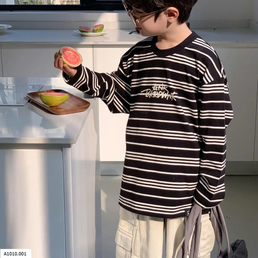 ÁO THUN KẺ NGANG KUMAI   Giá sỉ 161k