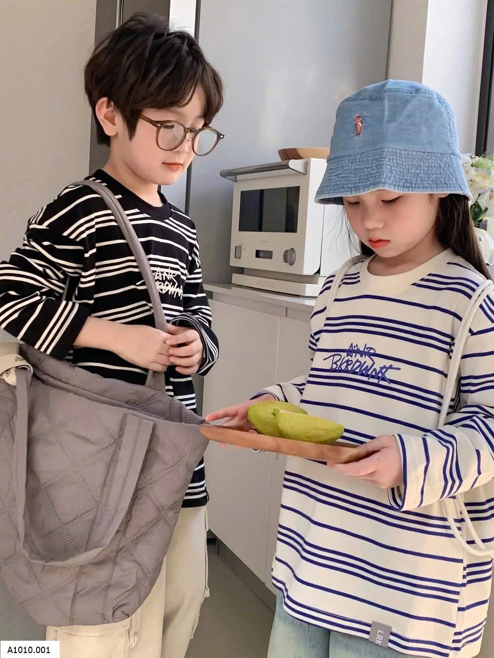 ÁO THUN KẺ NGANG KUMAI   Giá sỉ 161k