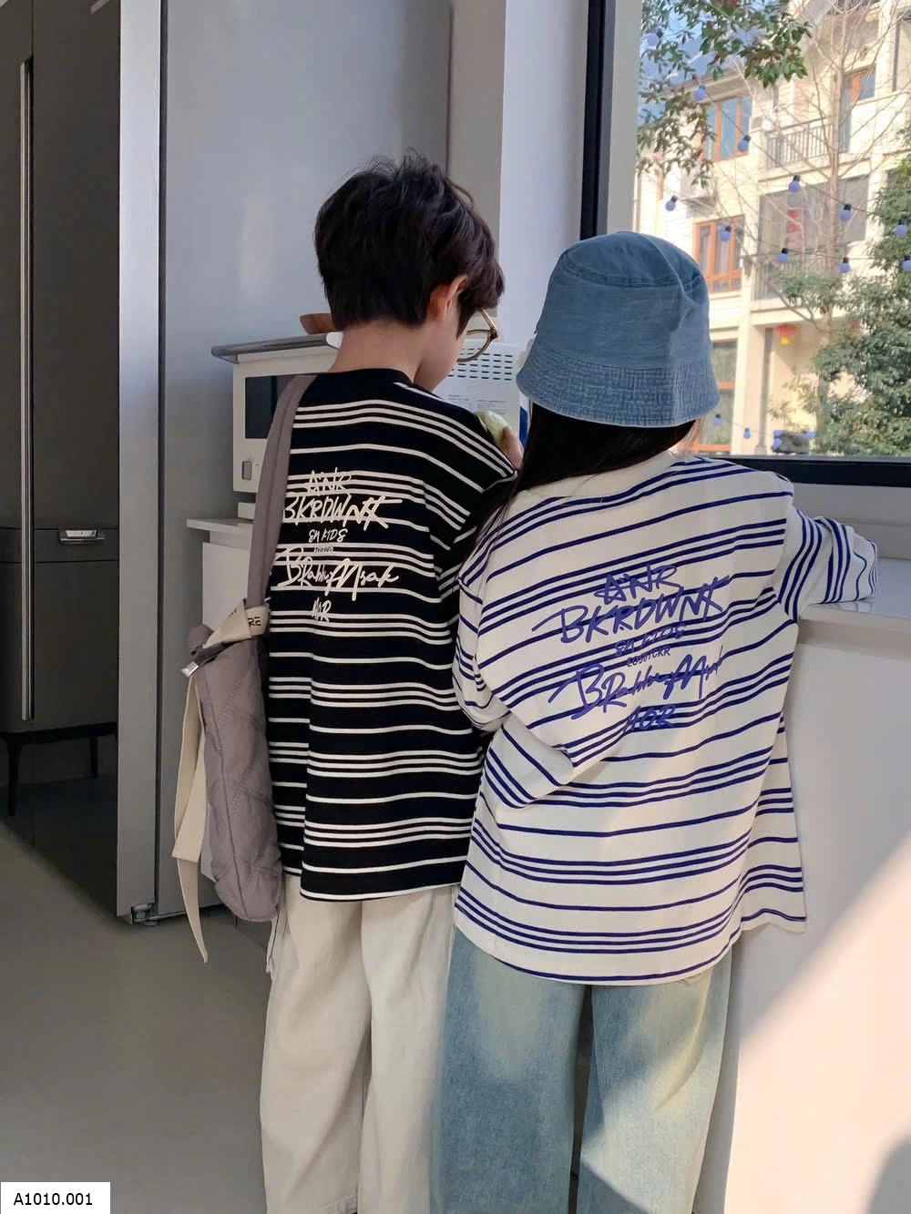 ÁO THUN KẺ NGANG KUMAI   Giá sỉ 161k