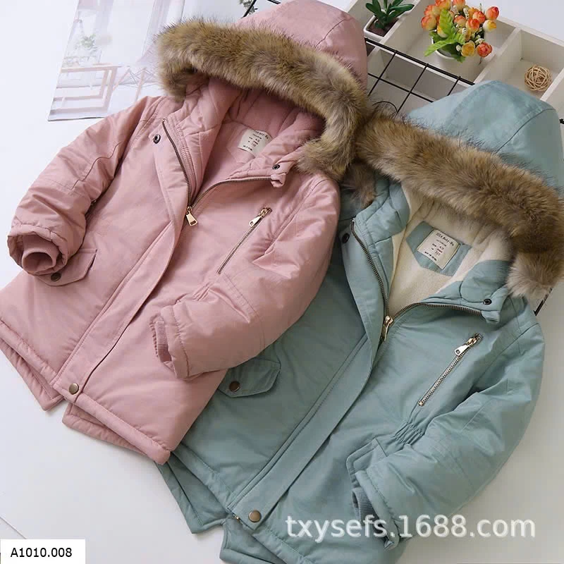 PARKA LÓT LÔNG CAO CẤP CHO BÉ    Giá sỉ 294k