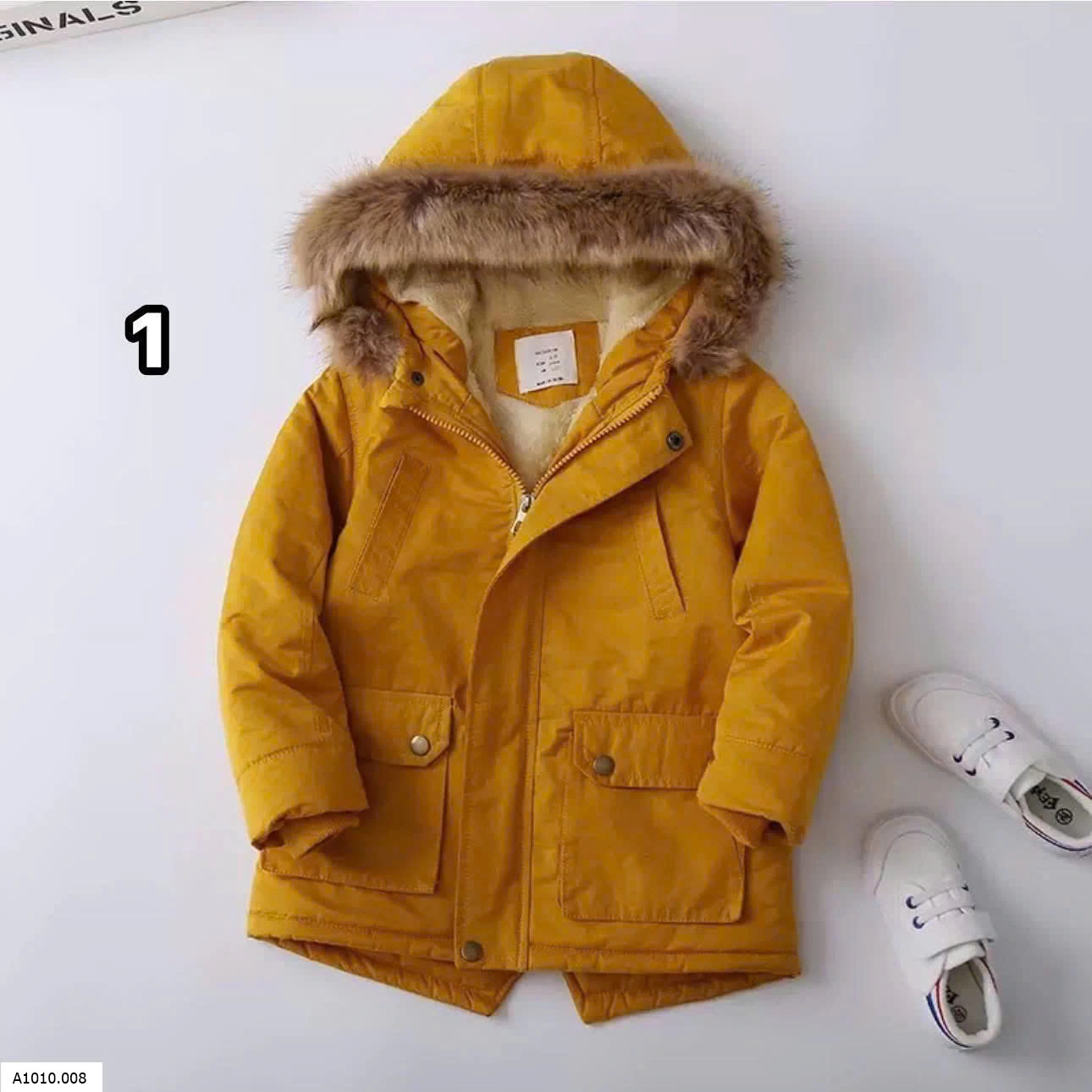 PARKA LÓT LÔNG CAO CẤP CHO BÉ    Giá sỉ 294k