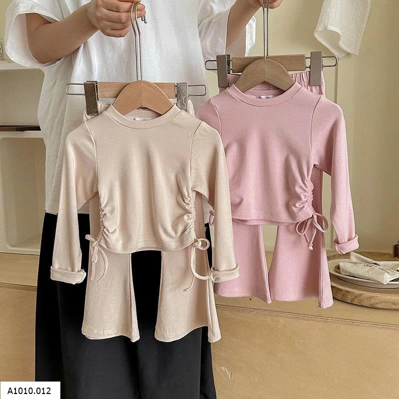 BỘ THUN DÀI TAY RÚT EO   Giá sỉ 135k
