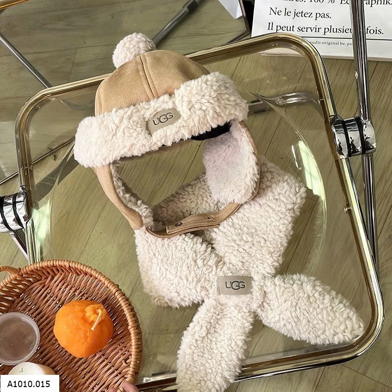 SET MŨ UGG KÈM KHĂN c  Giá sỉ 89k/set