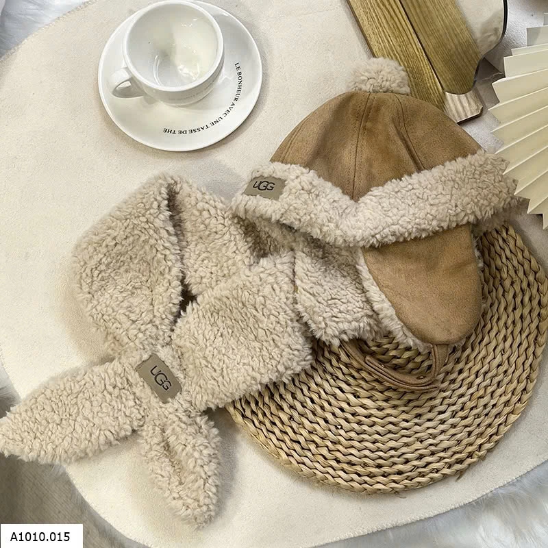 SET MŨ UGG KÈM KHĂN c  Giá sỉ 89k/set